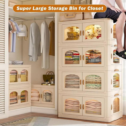 Plastic Storage Bin with A Lid