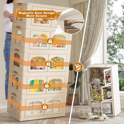 Plastic Storage Bin with A Lid