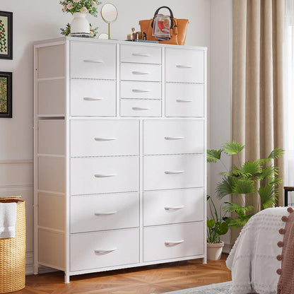 Dresser with Fabric Drawers