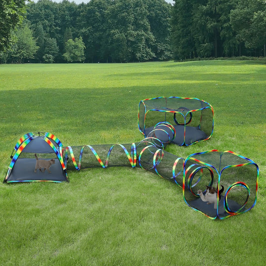 Mesh Cat Tent with Free Carry Bag