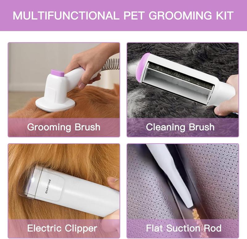 Dog Grooming Vacuum Kit