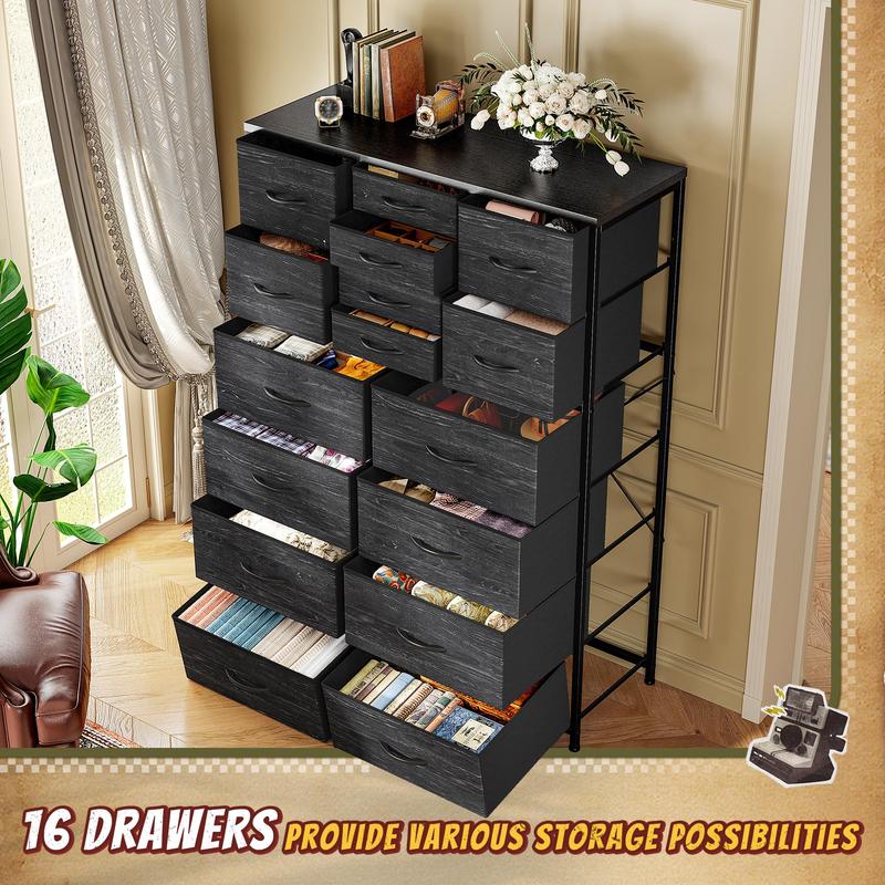 Dresser with Fabric Drawers