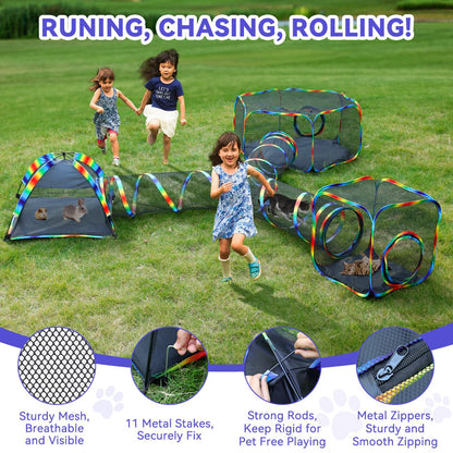 Mesh Cat Tent with Free Carry Bag