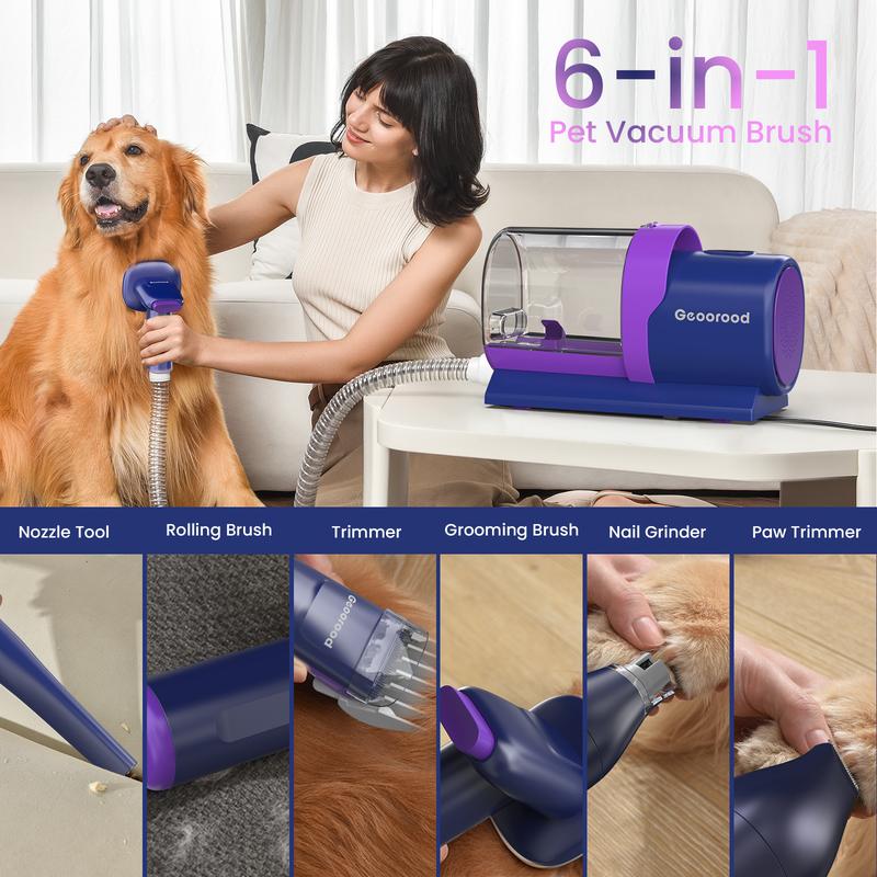 Dog Grooming Vacuum Kit