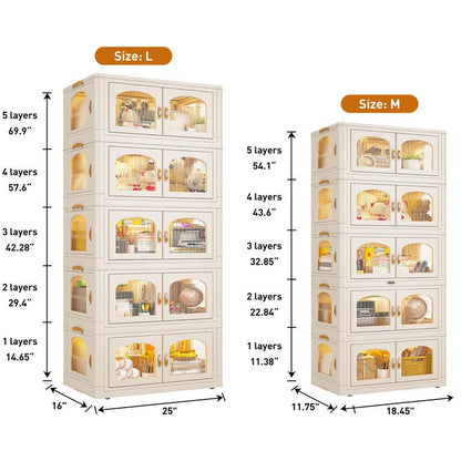 Plastic Storage Bin with A Lid