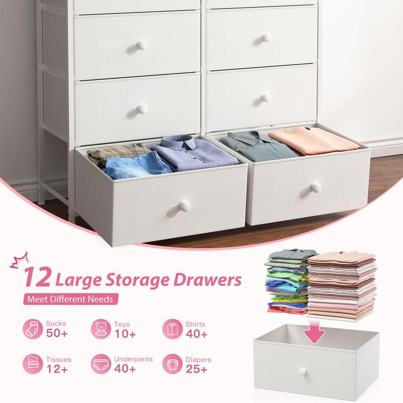 Drawer Dresser for Bedroom