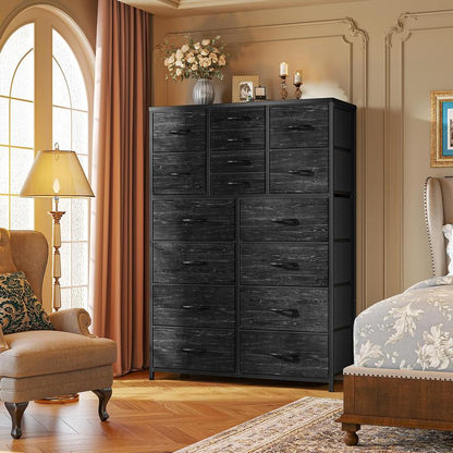 Dresser with Fabric Drawers