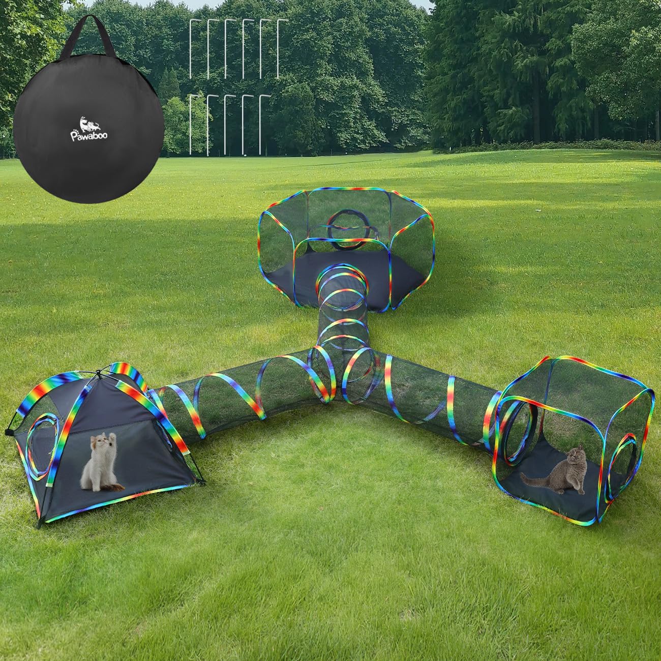 Mesh Cat Tent with Free Carry Bag