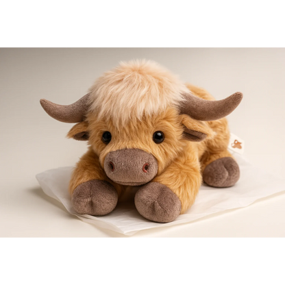 Highland Cow Plush Toy