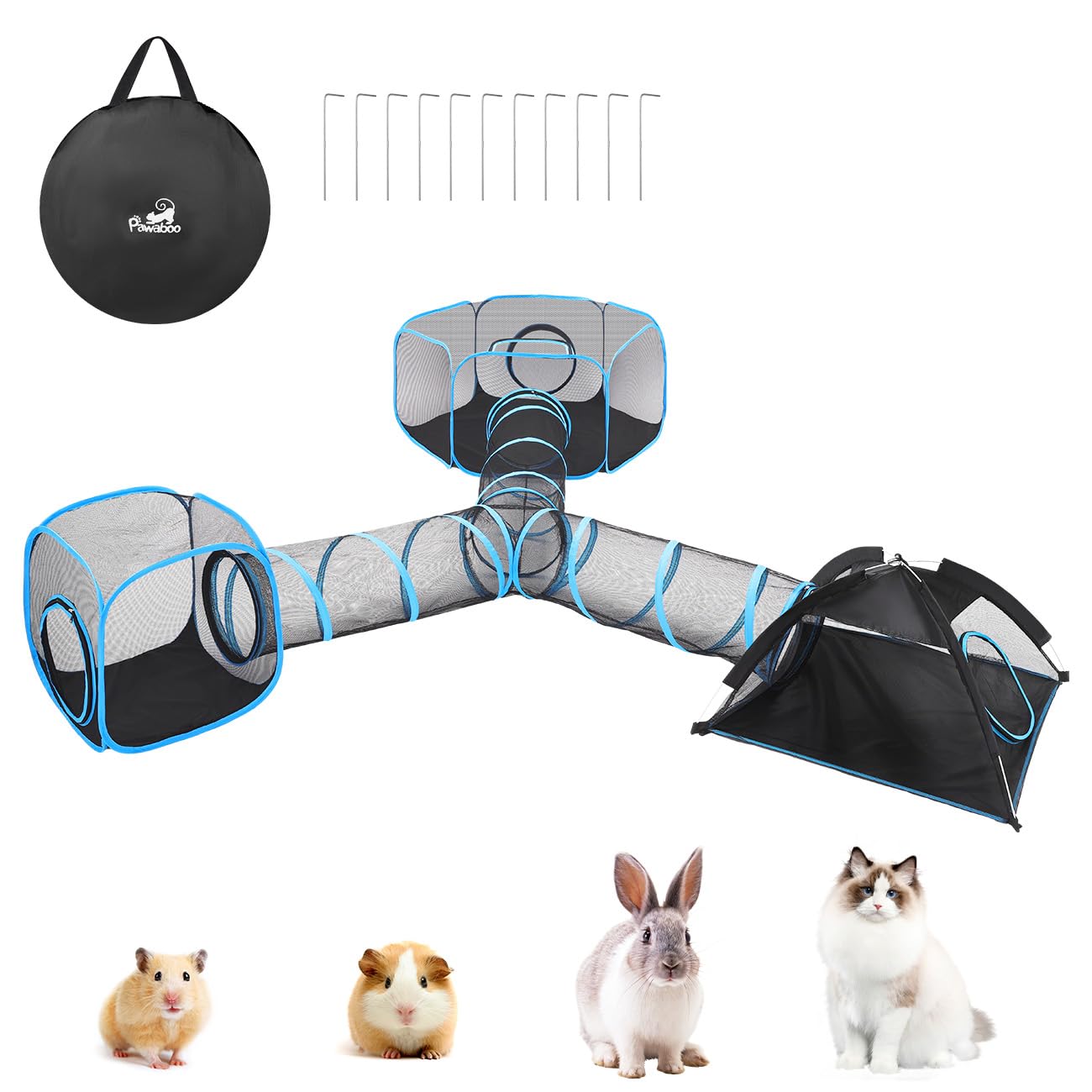 Mesh Cat Tent with Free Carry Bag