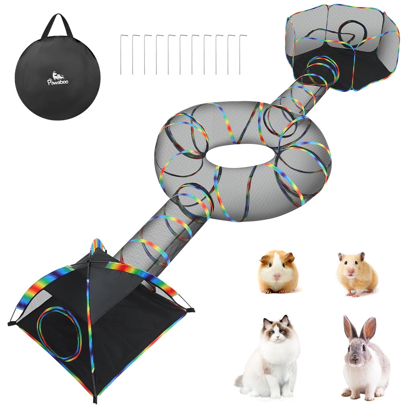 Mesh Cat Tent with Free Carry Bag