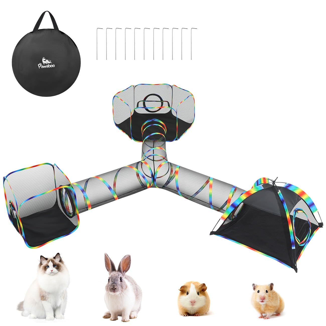 Mesh Cat Tent with Free Carry Bag