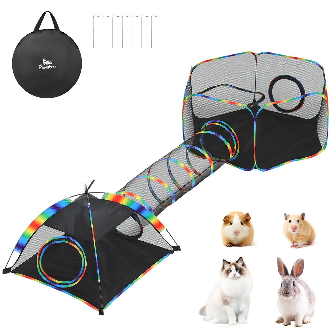 Mesh Cat Tent with Free Carry Bag