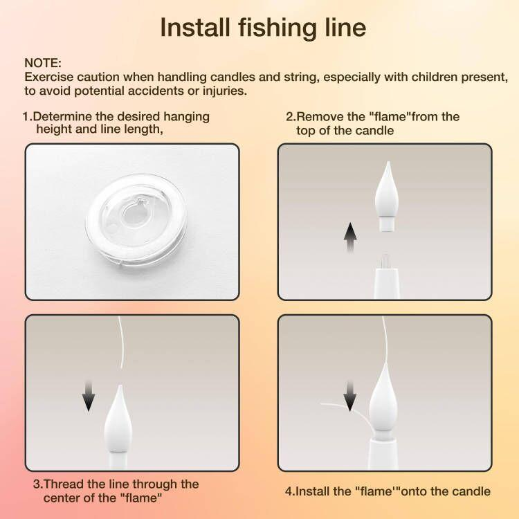 Flameless Candles 12Pcs