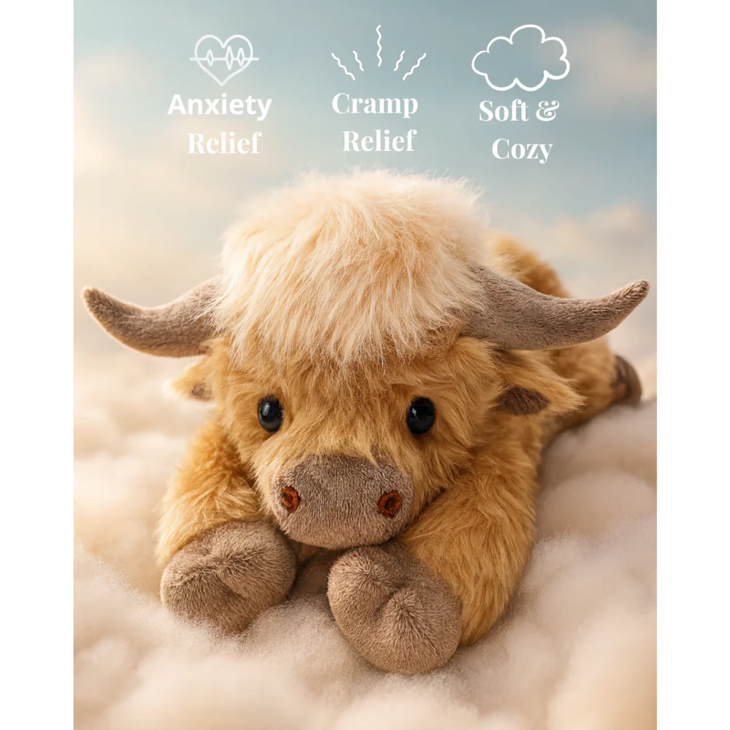 Highland Cow Plush Toy