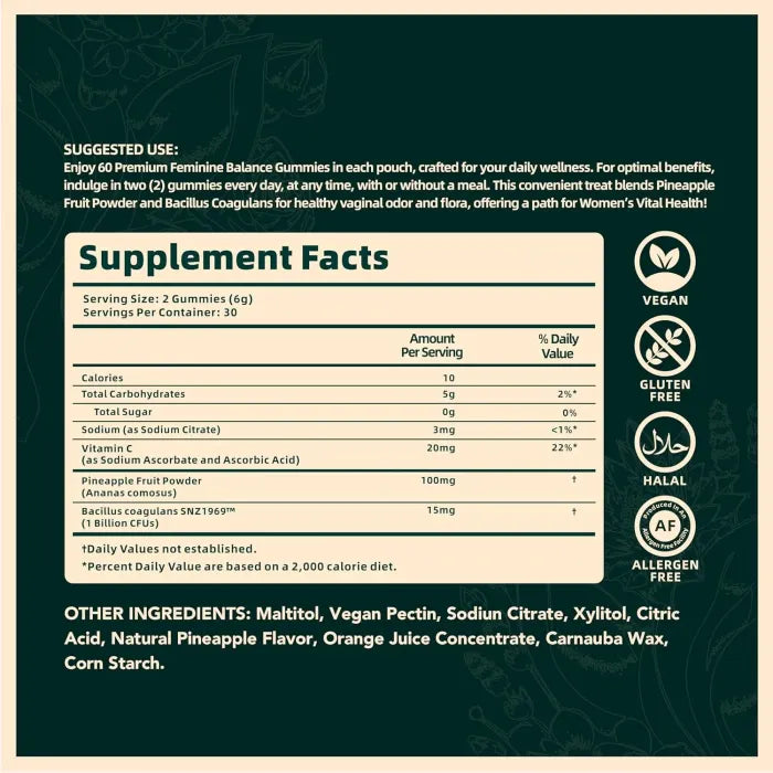 Feminine Balance Gummies